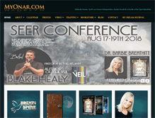 Tablet Screenshot of myonar.com